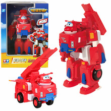 奥迪双钻飞侠大号变形机器人套装大礼盒儿童益智玩具 720311大变形机器人载具套装-乐迪