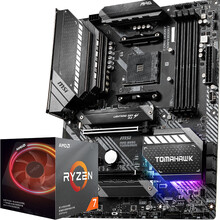 微星B550M MORTAR WIFI迫击炮 战斧导弹B550系列电脑主板AMD B550/AM4 MAG B550 TOMAHAWK战斧导弹 +AMD 锐龙7 3700X盒装