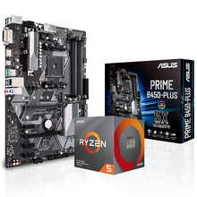 AMD R3 3200G/R5 2400G 3400G搭配微星华硕B450主板集显套装 华硕PRIME B450M-K R3 3200G(集显)中文盒套装