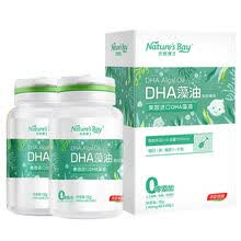 天然博士dha美国进口DHA藻油幼儿学生记忆力补脑 娇蔲康 DHA30粒+30粒