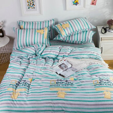 寝睡家纺 学生被套 被罩 单被套双人床单单被套 真爱 220*240cm被套
