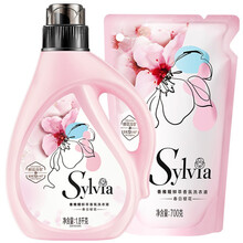 立白 香维娅Sylvia持久香氛洗衣液 摩擦生香 香水洗衣液 无需柔顺剂和留香 春日樱花1.8kg+700g