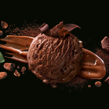 瑞士进口 莫凡彼冰淇淋Movenpick冰激凌 2.4L桶装挖球 巧克力冷饮 巧克力海盐焦糖2.4L