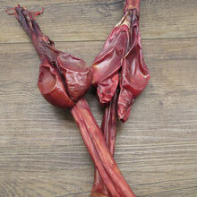 中药材 牛鞭 牦牛鞭 整根带睾丸 泡酒料大全 干牛鞭一条 大牦牛鞭【1条约100克】