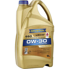 SSO 0W-30 国5 德系 Ravenol拉锋 USVO 酯类机油 A3 B4 5L 超金装