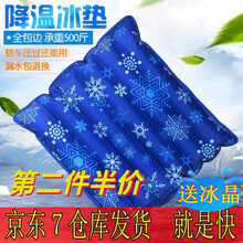 冰垫水凉垫水垫降温水坐垫夏天汽车坐垫凉垫注水坐垫 深雪花45*45cm
