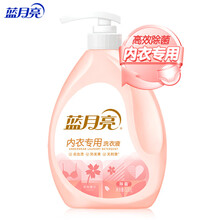 蓝月亮 内衣专用洗衣液500g瓶 男女通用内衣裤除菌 生理期专用去血渍 易漂洗无残留 柔润樱花香