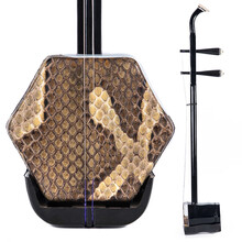 相思鸟 二胡 初学练习 纯手工蟒皮六方二胡 民族乐器 带松香随行布面硬盒 XS8800