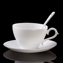 古垚（guyao）/许瑞卿手工德化白瓷咖啡杯玉瓷杯早茶杯陶瓷水杯0.5薄胎瓷 款式二