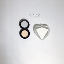 NASSMEI   毛戈平高光膏小样无痕滋润粉膏原盒双拼0.5g1g哑光收颜分开装海绵 无刷高光膏0.5g+原装海绵