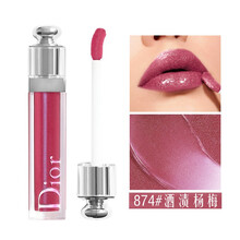 迪奥（Dior）唇釉漆光魅惑镜光亮泽星耀唇彩2020新款唇蜜七夕情人节520礼物 874#酒渍杨梅 6.5ml