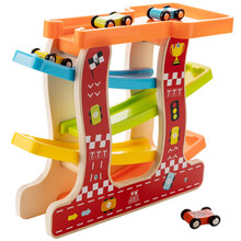 福孩儿 木质滑翔车婴幼儿童益智玩具男孩女孩惯性轨道车3周岁半1到2小孩子一至二两三宝宝早教儿童生日礼物