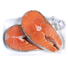 4斤三文鱼排国产原味新鲜鱼扒海鲜水产健康轻食中段250g十字丽日 现切中段3斤(家庭装)