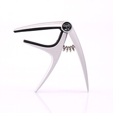 青歌乐器EC-3民谣吉他变调夹 电木古典吉他变音夹 金属尤克里里调音夹 MC-3尤克里里变调夹（银色）