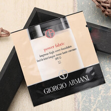 阿玛尼粉底液bb霜红气垫精华 无痕权力粉底液小样3.5#1ml红标