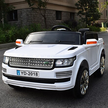 生日礼物超大双座儿童电动车四轮带遥控汽车可坐小孩童车宝宝玩具车可坐人抖音网红同款 米蚁双座(白色)自驾+遥控+摇摆 +蓝牙音乐