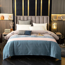 南极人纯棉磨毛被套单件加厚被罩单套女网红单双人全棉冬季保暖 憧憬 被套单件200X230cm