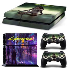 LOMAZOO ps4老款贴纸 赛博朋克2077游戏主题彩贴贴纸贴膜Cyberpunk2077保护贴 04