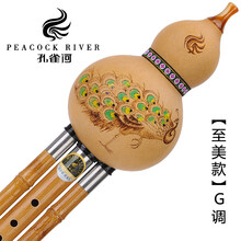 葫芦丝初学C调降B学生入门自学AGFD调金竹楠竹云南紫竹 【至美款】【吉祥天韵】G调+礼包