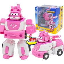 奥迪双钻超级飞侠Q版乐迪小爱多多小青机器人套装益智儿童玩具车载具生日礼物 小爱-Q版机器人套装