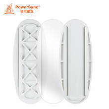 包尔星克 排插 路由器 纸巾盒 固定器 白色 椭圆形 BEA-902