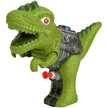 儿童小恐龙水枪玩具喷水高压呲水枪滋小号迷你男宝宝男孩女孩网红 萌趣恐龙水枪-霸王龙-绿色