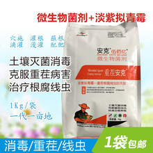 抗重茬剂 土壤消毒剂 根腐线虫专用药 西瓜药材辣椒 1Kg 1KGx6袋