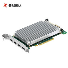 天创恒达710N4 HDMI采集卡4K视频录制 高清4路直播 低延迟 支持SDK开发