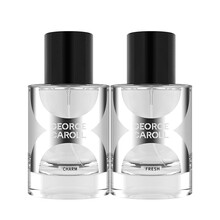 乔治卡罗尔 男士香水古龙魅力经久留香清新自然男人味香水2支组合装 魅力50ml+锐意50ml