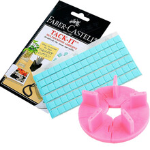 美甲练习架莲花底座甲托新手练习工具固定粘甲片黏土橡皮泥 长方形练习架+黏土