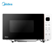 美的(Midea)微波炉烤箱变频大平板900W一体机 23L 变频智能家电 APP操控PC2311W 白色 海量云菜单 智能音箱控制