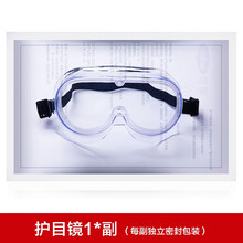 医用护目镜防疫防目镜防病毒飞沫全封闭罩隔离眼罩眼镜医疗防护镜 1副【全封闭防护】