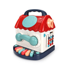 婴儿玩具6个月九宝宝早教0幼儿童2新生9一岁半7男女孩 9大玩法六面游戏屋【充电版】