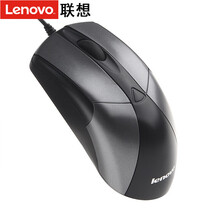 联想（Lenovo）原装有线鼠标 静音鼠标 笔记本台式电脑办公游戏吃鸡鼠标 绝地求生 USB电竞鼠标 【M101】有线鼠标/黑灰