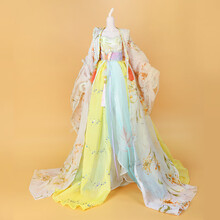 德必胜芭比娃娃衣服套装梦童话60厘米3分娃衣古风SD/bjd娃娃衣服洛丽塔服饰古装古代服装 蔡文姬衣服（不含娃娃） 适合3分女娃