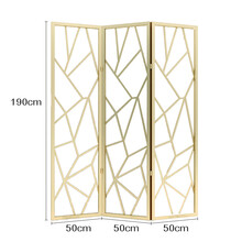 【纳米金色】服装店展示架个性网红女装店铺中间屏风隔断背景橱窗 如图屏风一套