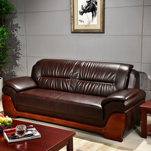 中伟（ZHONGWEI）办公沙发会客沙发接待沙发时尚简约商务沙发办公沙发组合三人位