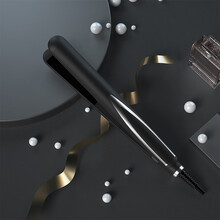 直发夹板迷你小型卷发棒电直发器直卷两用男女小功率拉直板夹熨板 酷炫黑升级版男神短发专用