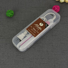 乾越卷发棒学生迷小型宿舍电夹板卷发直发两用夹板卷发懒人神器直板夹 糯米白【收纳盒】