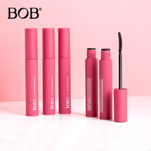 BOB莫卡睫毛膏浓密纤长防水不晕染持久卷翘拉长睫毛打底定型液眼妆套装组合 睫毛打底定型