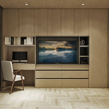 飞美家具全屋定制进口爱格板衣柜定制国产露水河板橱柜定制衣帽间定制餐边柜等家具定制 标价为定制金 进口爱格板定制金