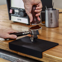 MHW-3BOMBER轰炸机粉锤垫 吧台垫转角压粉垫 咖啡机手柄防滑硅胶垫 蒂夫尼蓝