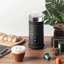 NICOH 咖啡打奶泡机家用电动奶泡机 牛奶加热器全自动 冷热双用奶泡机 奶泡机