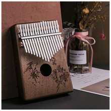 拇指琴卡林巴琴乐器手指琴kalimba拇指琴手指拇指琴手琴 复古燕子+教程