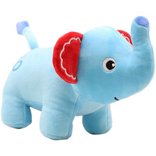 费雪(Fisher-Price)小鹿安抚手抓棒 婴幼儿BB棒玩具 宝宝捏捏叫卡通手抓发声玩偶 大象毛绒公仔