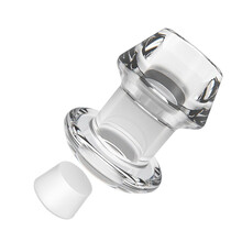 ADULT DIARY 后庭扩  外出穿戴佩戴男用空心透明中空肛塞sm女用gay同志成人情趣性用品 中空中号【总长6.2厘米粗5厘米】+堵头