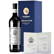 超市	【澳大利亚国会官方活动用酒】澳洲原瓶原装进口红酒 天鹅庄干红葡萄酒红酒礼盒 巴罗萨谷产区 15度大使西拉750ml单支