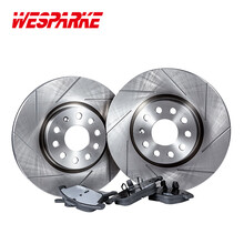 WESPARKE刹车盘碟 打孔盘 划线盘 适配C200 A4 A6L 320 X5 X3 Q5霸道 后刹车盘一对 【宝马】3系GT 318 320li