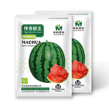 中科茂华瓜果种子传奇甜王西瓜种子杂交高圆形菲律宾甜王大红瓤100粒