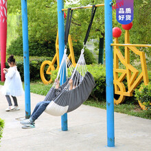 秋千室内儿童单人家用婴儿户外门框单杠吊椅床布袋大人荡秋千庭院生日礼物抖音网红同款 户外套餐【灰色】可拆洗